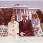 Rosalyn Carter's mother signed this photo, presumably in person, for Chelsea House residents.