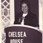 Unidentified speaker at Chelsea House - unless a reader can help us out?